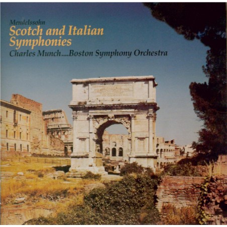 MENDELSSOHN-BARTHOLDY - Munch - Symphonie n°3 en la mineur op.56 'Schott import Japon..